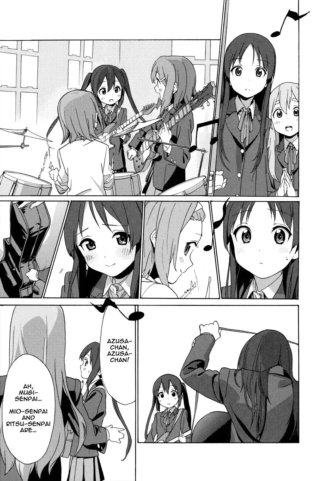 K-ON! Anthology Comic Chapter 4 5